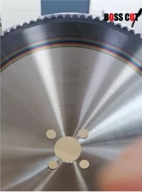 Lâmina de corte de serra circular profissional Tct para metal